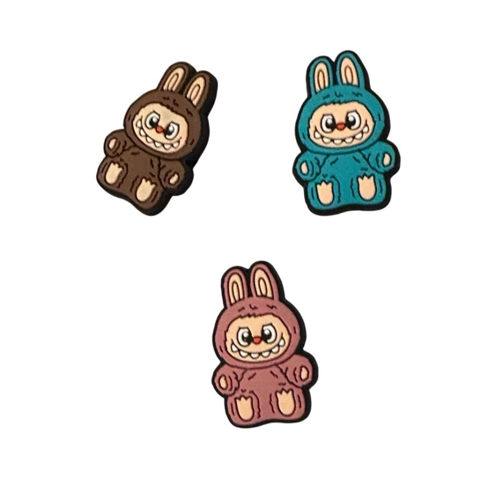 Labubu inspired croc charms- sitting - 10 for $13